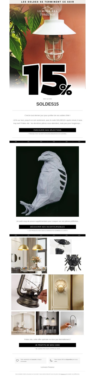 🎉 DERNIER JOUR DES SOLDES : C’EST MAINTENANT ! 🚨