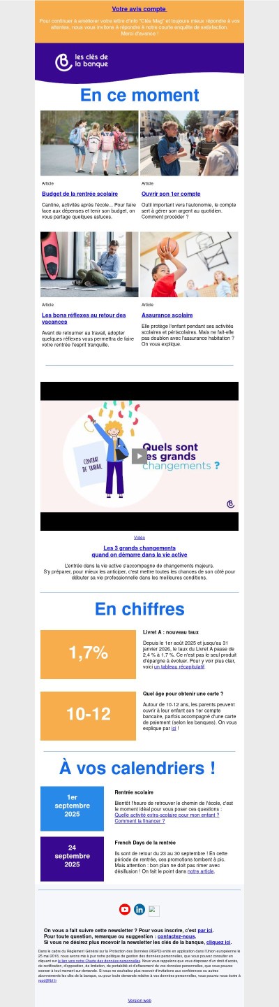 On prépare la rentrée ! Budget, aides, 1er compte et réflexes au retour des vacances