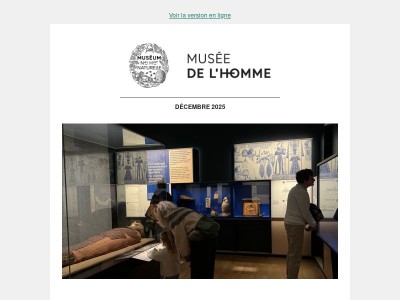 Les vacances de Noël au Musée