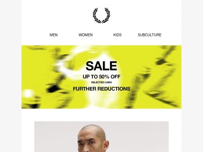 Up to 50% off our best sellers in the sale