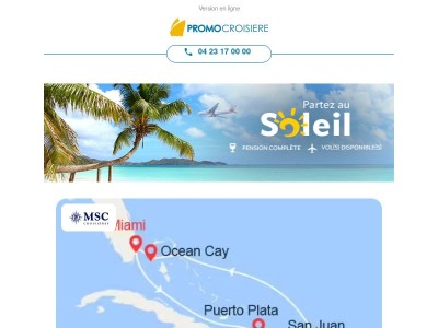 Destination ☀️ : croisières tout compris