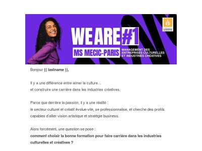 Choisir sa formation business dans les industries culturelles : ce détail change tout