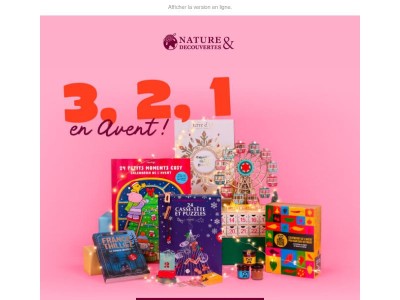 Nos calendriers de l’Avent sont là 🎄