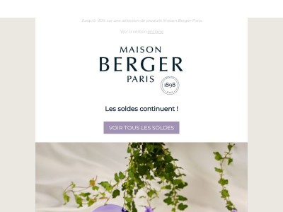 Jusqu'à -50% pour un été parfumé ! 🎉