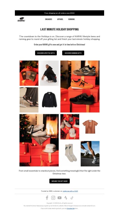 Last minute holiday shopping