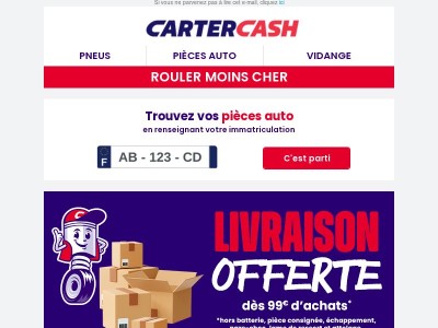 🎁 Livraison offerte dès 99€ d'achats
