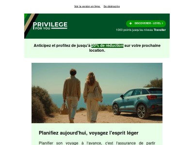 Voyagez l'esprit léger : le choix de l'anticipation
