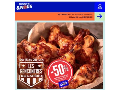 Dernière chance : -50% sur le 2ème produit 🔥