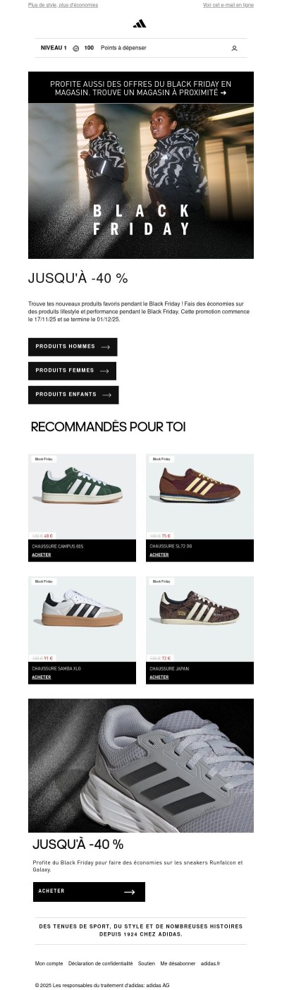 Ne manque pas l'occasion : jusqu'à -40 %