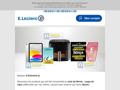 Les produits favoris de nos clients en février ⭐