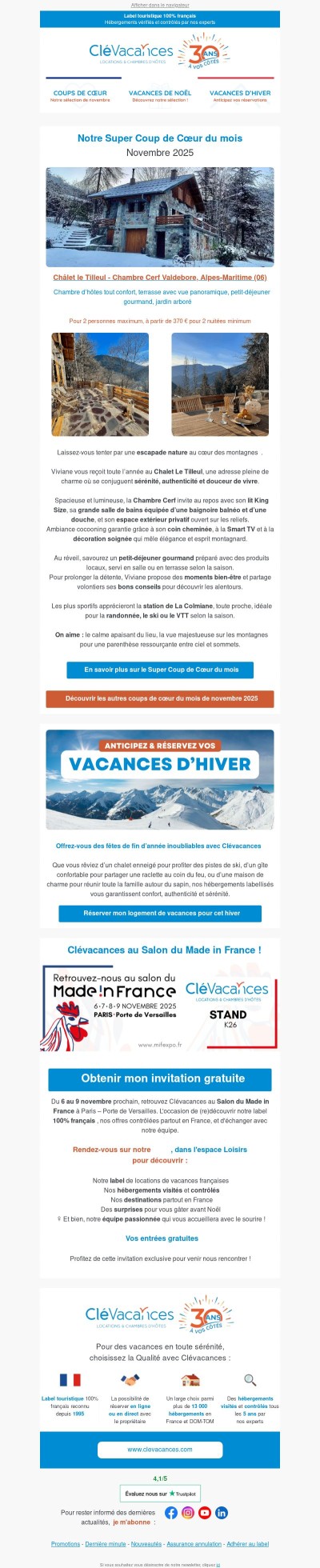 Super Coup de 💙 du mois : direction les Alpes Maritimes !