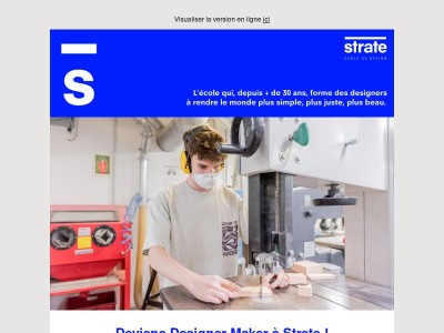 🔵 Intègre la formation Design Prototypage, hors Parcoursup !