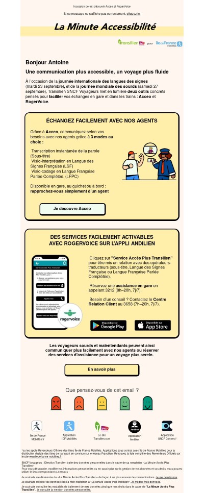 C'est une semaine spéciale 🦻