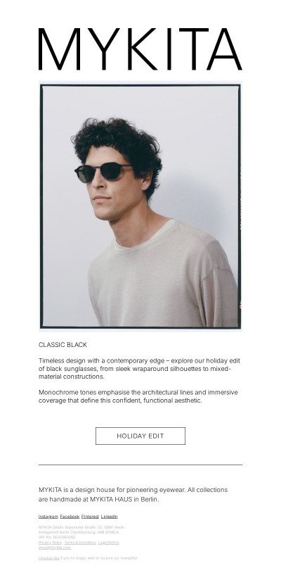 Holiday Edit I | Classic Black