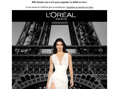 Suivez Le Défilé L'Oréal Paris en direct ! ✨