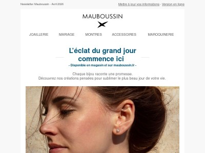 Sublimez votre “oui” avec nos créations !