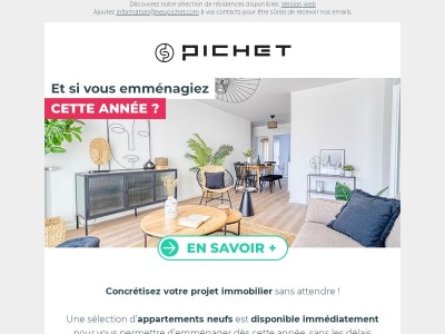 Emménagez cette année !