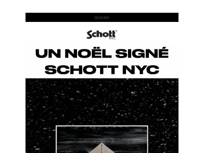 Joyeux Noël de la part de Schott NYC