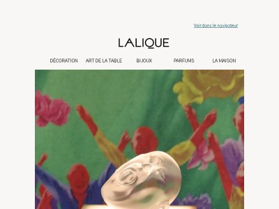 Fang Lijun x Lalique : une collaboration artistique en édition limitée