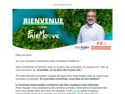 Bienvenue chez FairMoove !
