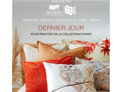 ❄️ Dernière chance pour la collection hiver