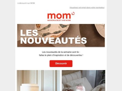 Nouveautés de la semaine : des idées à ne pas manquer !
