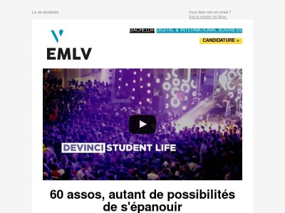 🚀 {{ lastname }}‍, la vie étudiante, le sport, les assos...