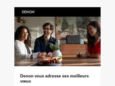 ✨Denon vous souhaite de joyeuses fêtes✨