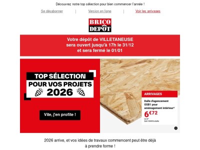 Coup d’envoi de vos projets 2026 🚀