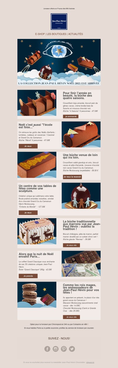 Collection de Noël "Des rêves et des fèves"🍫