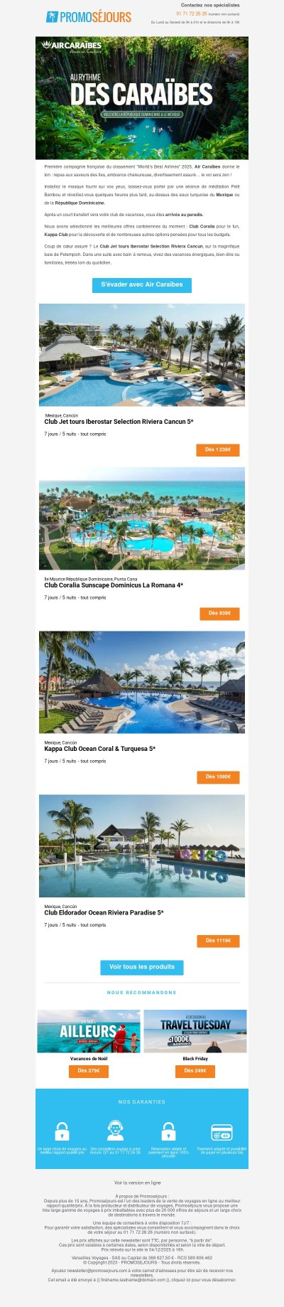  Envolez-vous au paradis avec Air Caraïbes