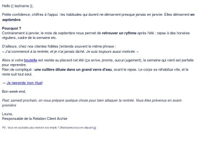 Le secret des gens qui tiennent leurs routines