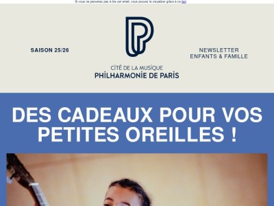 🎁 Des cadeaux pour vos petites oreilles !​