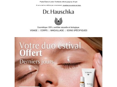 Plus que quelques jours pour recevoir votre duo éclat
