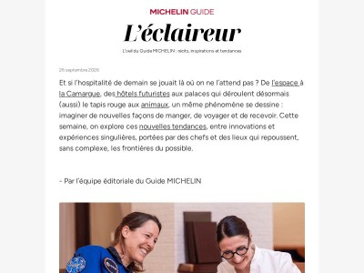 Les chefs à la conquête de l'espace