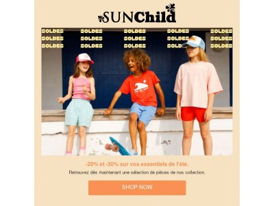 Soldes d'été | Jusqu'à -30%