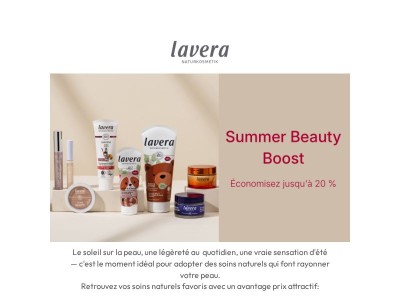 Ne manquez pas nos réductions sur la beauté !