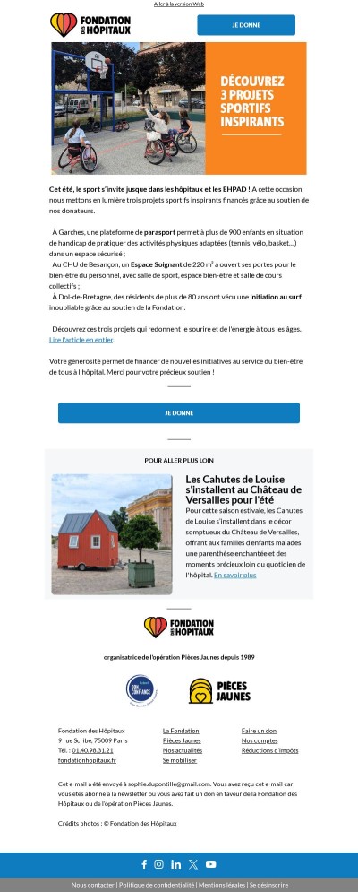 ☀️ Été sportif et solidaire : découvrez 3 projets inspirants