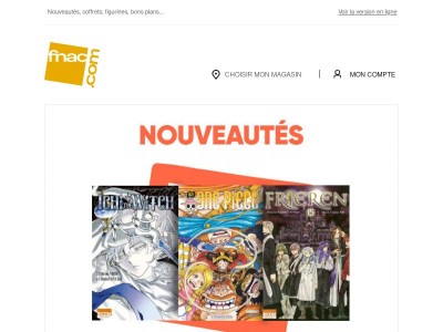 Manga | Les sorties du mois d'avril