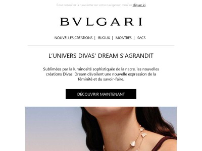 Nouvelles créations joaillières Divas’ Dream