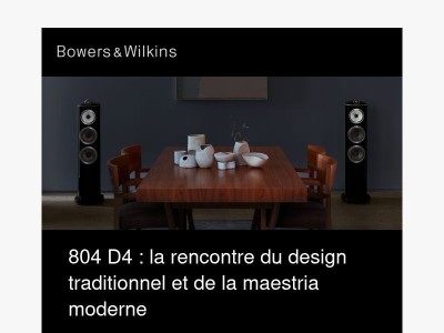 804 D4 : la rencontre du design traditionnel et de la maestria moderne