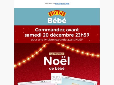 Le premier Noël de bébé approche 🎄💫