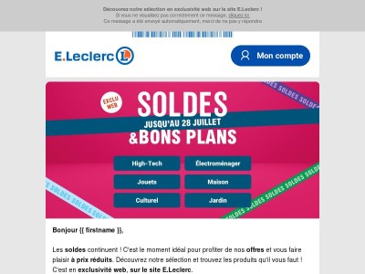 Il est encore temps de profiter des soldes !
