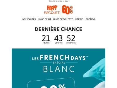 Derniers jours des French Days !