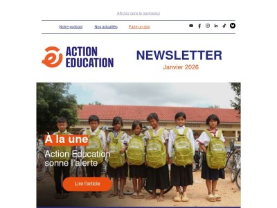 Newsletter Janvier : En route pour 2026 ! 🎉