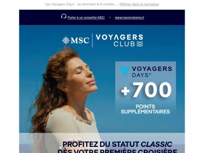 Dernière chance pour obtenir +700 points supplémentaires !