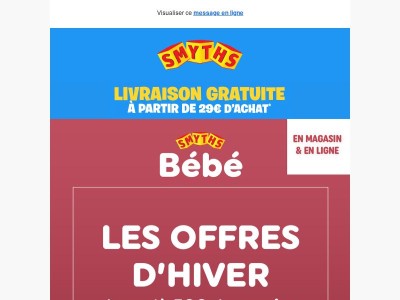 Profitez des Offres Smyths Bébé 😍