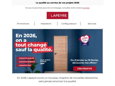 Nouvelle année, nouveaux projets