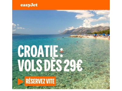 Zoom sur la Croatie, dès 29€ 🦀🌊🌳