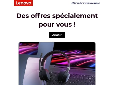 Consultez nos dernières offres dès maintenant !